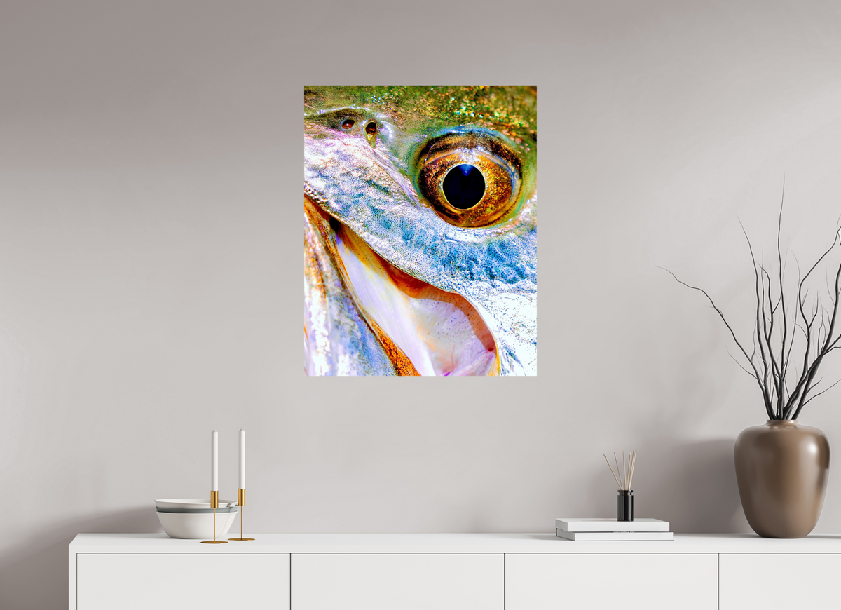 24 x 30″, Metal Premium Print Eye 2 Eye Premium