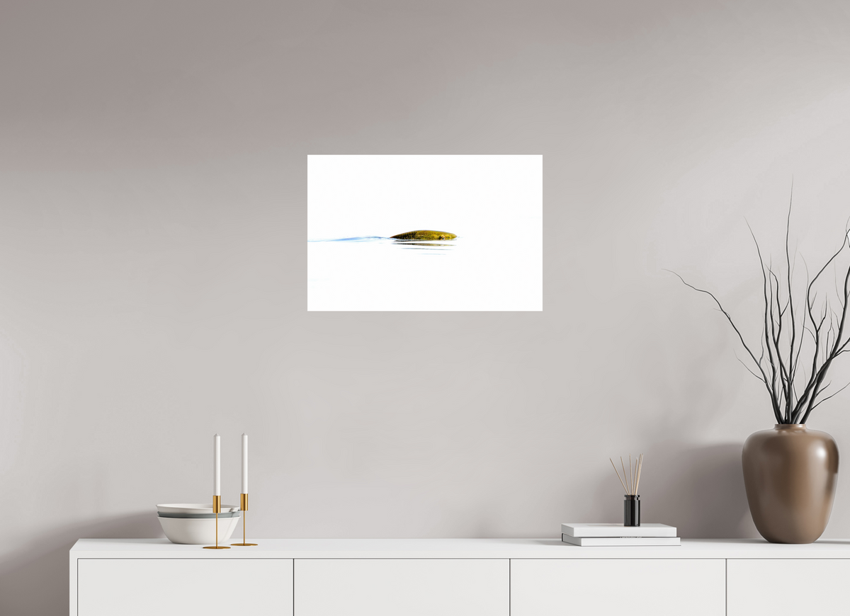 24 x 16″, Metal Premium Print Peeping Red Premium