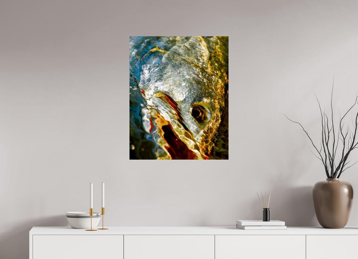 24 x 30″, Metal Premium Print Texas Gold Premium