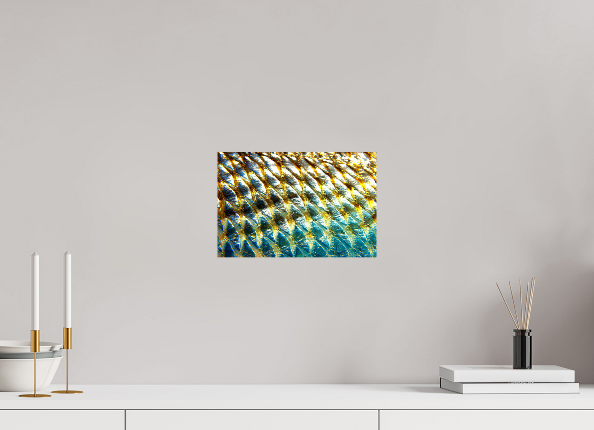 12 x 8″, Paper Premium Print Golden Armour
