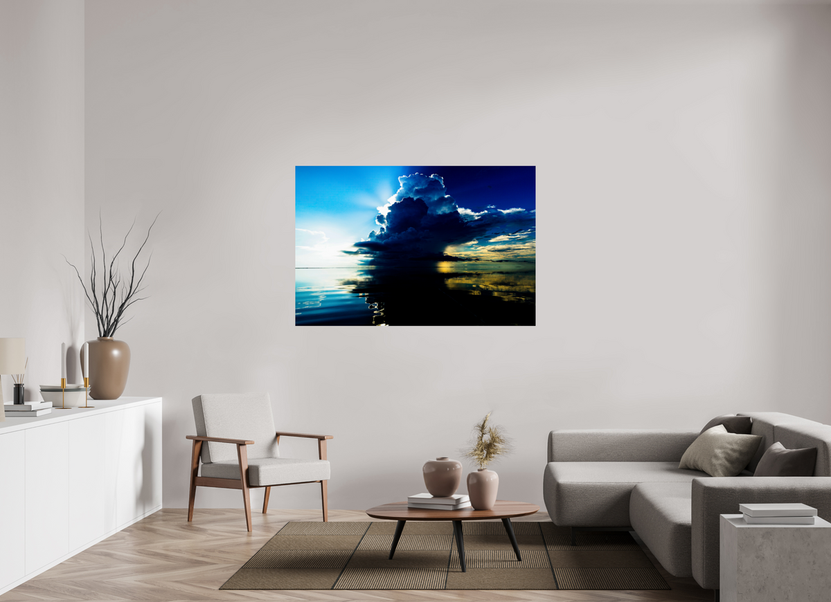 60 x 40″, Metallic Photo Premium Print LLM Horizon #1 Premium